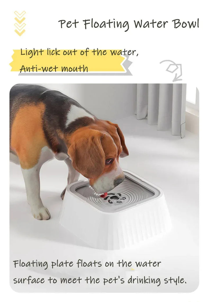 No-Spill Floating Dog Water Bowl