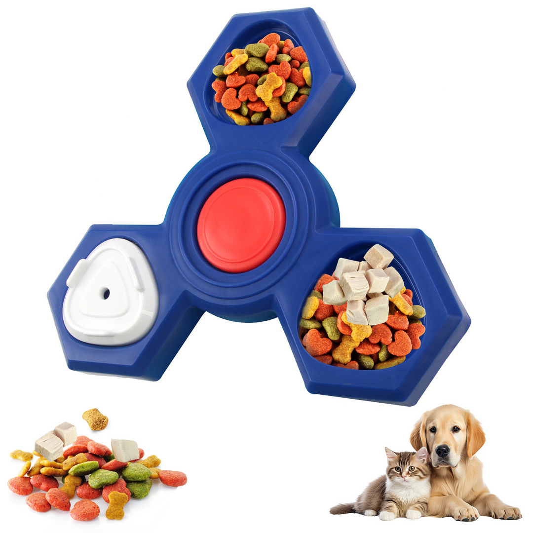 Interactive Dog Treat Puzzle Toy – Slow Feeder &amp; Food Dispensing Game