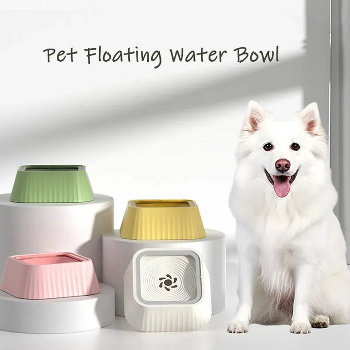 No-Spill Floating Dog Water Bowl