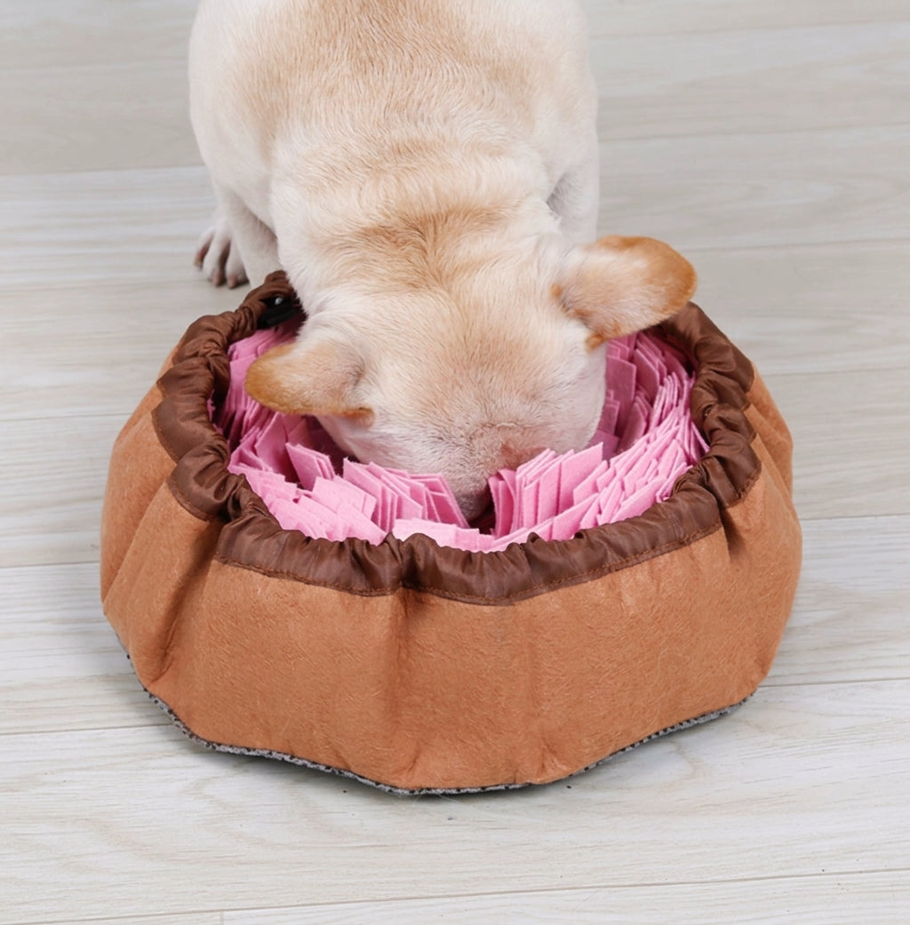 Dog Snuffle Mat and Anti-Choke Dog Bowl